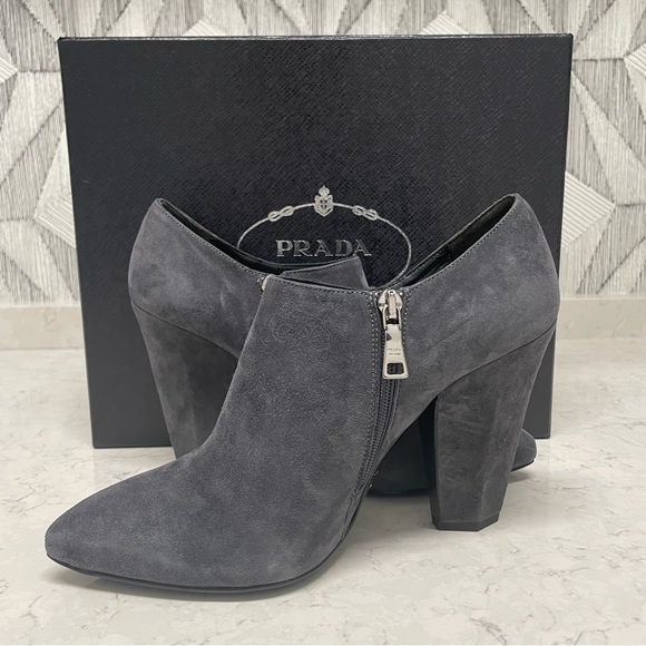 Prada Calzature Donna Camoscio Suede Mule/Slides - Picture 3 of 7